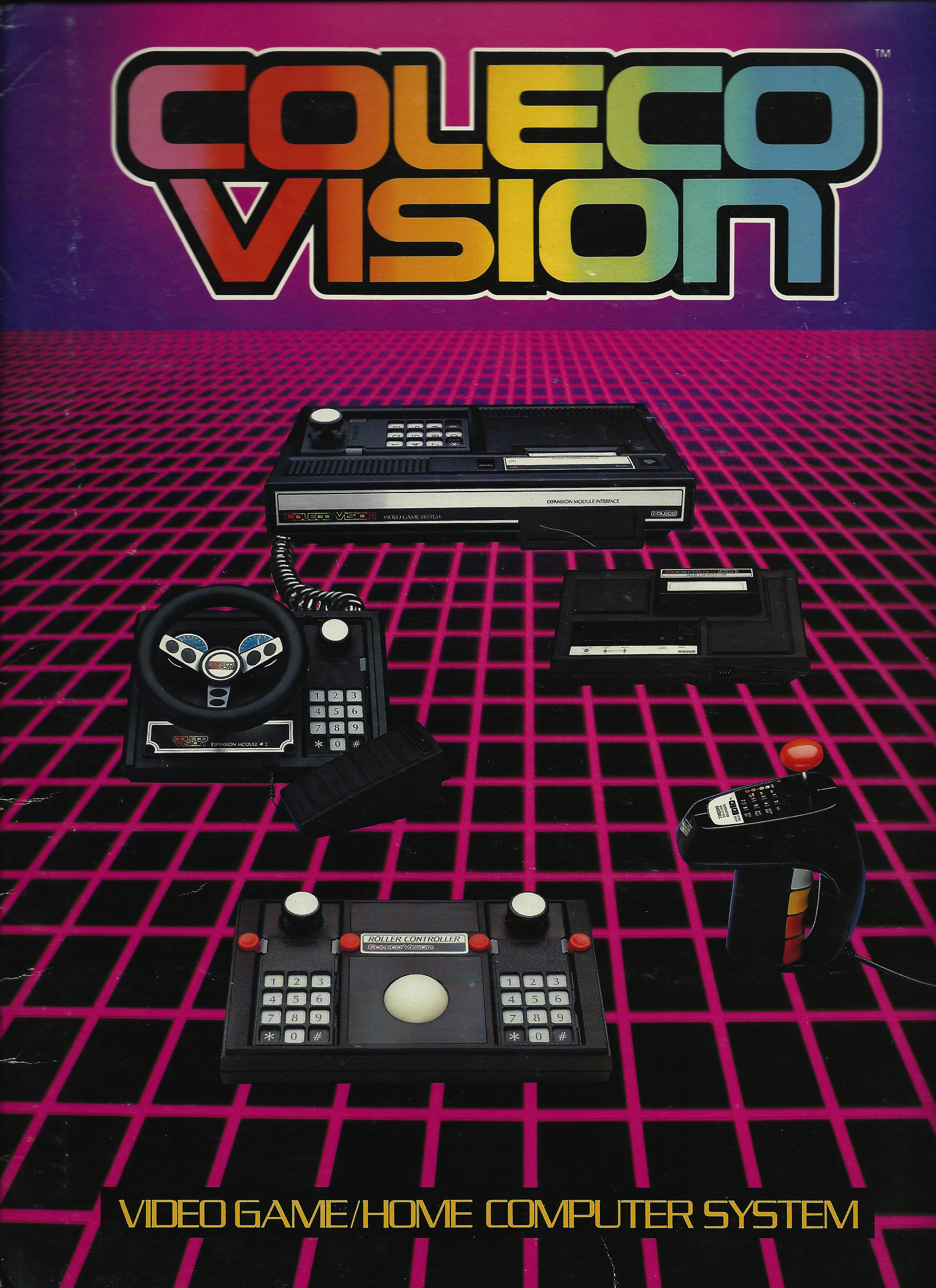 1983 Early ColecoVision Press Kit - early dealer marketing materials